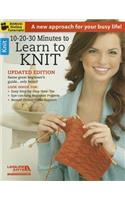 10-20-30 Minutes to Learn to Knit