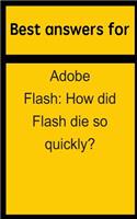Best Answers for Adobe Flash: How Did Flash Die So Quickly?