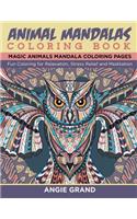 Animal Mandala Coloring Book