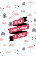 Bible Journaling Books: Prayer Journal: Beautiful Flamingo Design (100 Pages in 6x9 Inches Size)