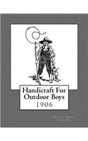 Handicraft For Outdoor Boys