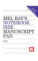 Notebook-Size Manuscript Pad 10-Stave