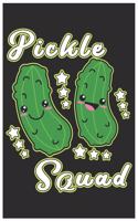 Pickele Squad: Cute Bill Reminder Paper, Awesome Cucumbers Funny Design Cute Kawaii Food / Journal Gift (6 X 9 - 120 Bill Reminder Paper Pages)