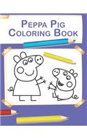 Peppa Pig Coloring Book: High-quality coloring book. Peppa's and friends adventures. Coloring book for kids ages 2-4, 4-8