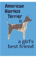 American Hairless Terrier is a girl's best friend: For American Hairless Terrier Dog Fans