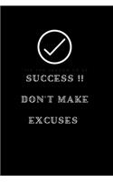 The Notebook of SUCCESS 2020 !! Don't make exuses