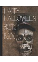 Happy Halloween Sketch Book