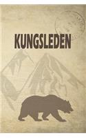 Kungsleden: Wandertagebuch für Kungsleden. Ein Logbuch mit wichtigen vorgefertigten Seiten und vielen freien Seiten für deine Reiseerinnerungen. Eignet sich als