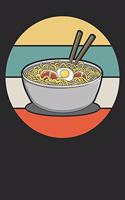 Notebook: Ramen Ruled 6x9 120 Pages