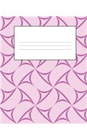 Purple Composition Notebook: Wide Ruled Notebook Lined School Journal - 110 Pages - 7.5 x 9.25" - Children Kids Girls Boys Teens Women Wide Ruled School Composition Books
