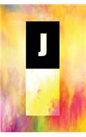 Monogram J Notebook