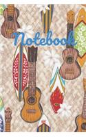 Notebook: Ukulele Homework Book Composition and Practice Tracker