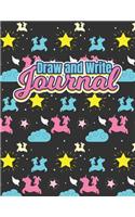 Draw And Write Journal: Composition Notebook Wide Ruled Story Journal Picture Space V3