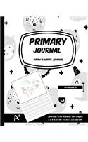 Primary Journal: Fun Party (1), Primary Composition Draw & Write Journal, 7.5 in x 9.25 in, Soft Durable Cover, 100 Sheets - [Primary Journals]