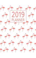 Flamingo Mania: Intentional Life Goals Planner with Trackers and Inspiration for a Kick Ass 2019 (Large)