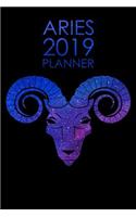 Aries Planner: 2019: Zodiac Star Sign: Planner and Notebook