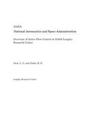 Overview of Active Flow Control at NASA Langley Research Center