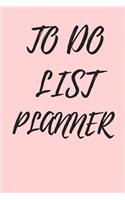 To Do List Planner