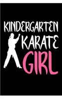 Kindergarten Karate Girl