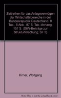 Zeitreihen Fur Das Anlagevermogen Der Wirtschaftsbereiche in Der Bundesrepublik Deutschland