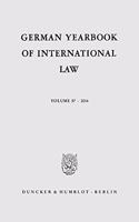 German Yearbook of International Law / Jahrbuch Fur Internationales Recht