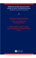 Variation, Wandel, Wissen
