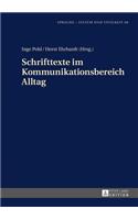 Schrifttexte Im Kommunikationsbereich Alltag