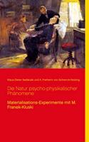 Natur psycho-physikalischer Phänomene