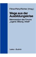 Wege Aus Der Ausbildungskrise