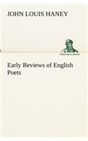 Early Reviews of English Poets