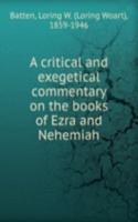 A CRITICAL AND EXEGETICAL COMMENTARY ON