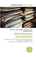 Multi-Document Summarization: (English)
