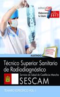 Tecnico Superior Sanitario de Radiodiagnostico. Servicio de Salud de Castilla - La Mancha (SESCAM). Temario Especifico Vol. I.