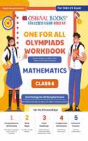 Oswaal One For All Olympiad Workbook Class 6 Mathematics for 2024-25 Exam