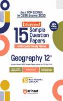 Arihant i Succeed 15 Sample Question Papers for Papers Geography Class 12th | As per latest CBSE Sample Paper issued on 5 Sept. 2024 | 50% CBQs in each paper | Detailed Answers with Step Marking | Fully Solved Latest CBSE Sample Paper For Exam 2025