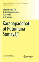 Karaṇapaddhati of Putumana Somayājī