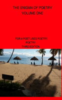 The Enigma OF Poetry-- Volume One
