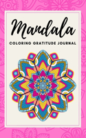 Mandala Coloring Gratitude Journal