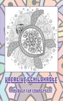 Kreative Schildkröte - Malbuch für Erwachsene
