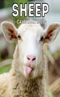 Sheep Calendar 2021: 16-Month Calendar, Cute Gift Idea For Sheep Lovers Women & Men