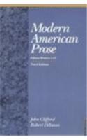 Modern American Prose: Fifteen Writers + 15