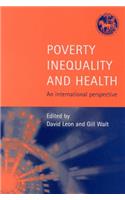 Poverty, Inequality and Health