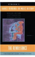 Strunk's Source Readings in Music History: The Renaissance