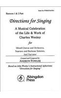 Directions for Singing - Bassoon 1 & 2