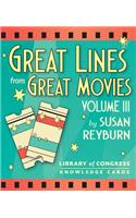 Great Lines from Great Movies Vol. III Knowledge Cards