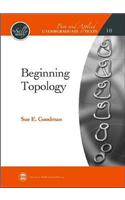 Beginning Topology: (Pure and Applied Undergraduate Texts)