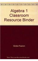 Algebra 1 Classroom Resource Binder: (English)