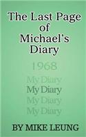 Last Page of Michael's Diary