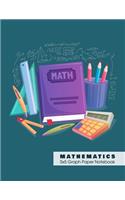 MATHEMATICS 5x5 Graph Paper Notebook