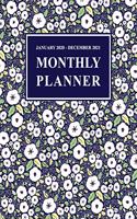 January 2020 - December 2021 Monthly Planner: Two Year Calendar Planner with Months Only 24 Monthly Spreads Plus Future Planning and Lined Note Pages